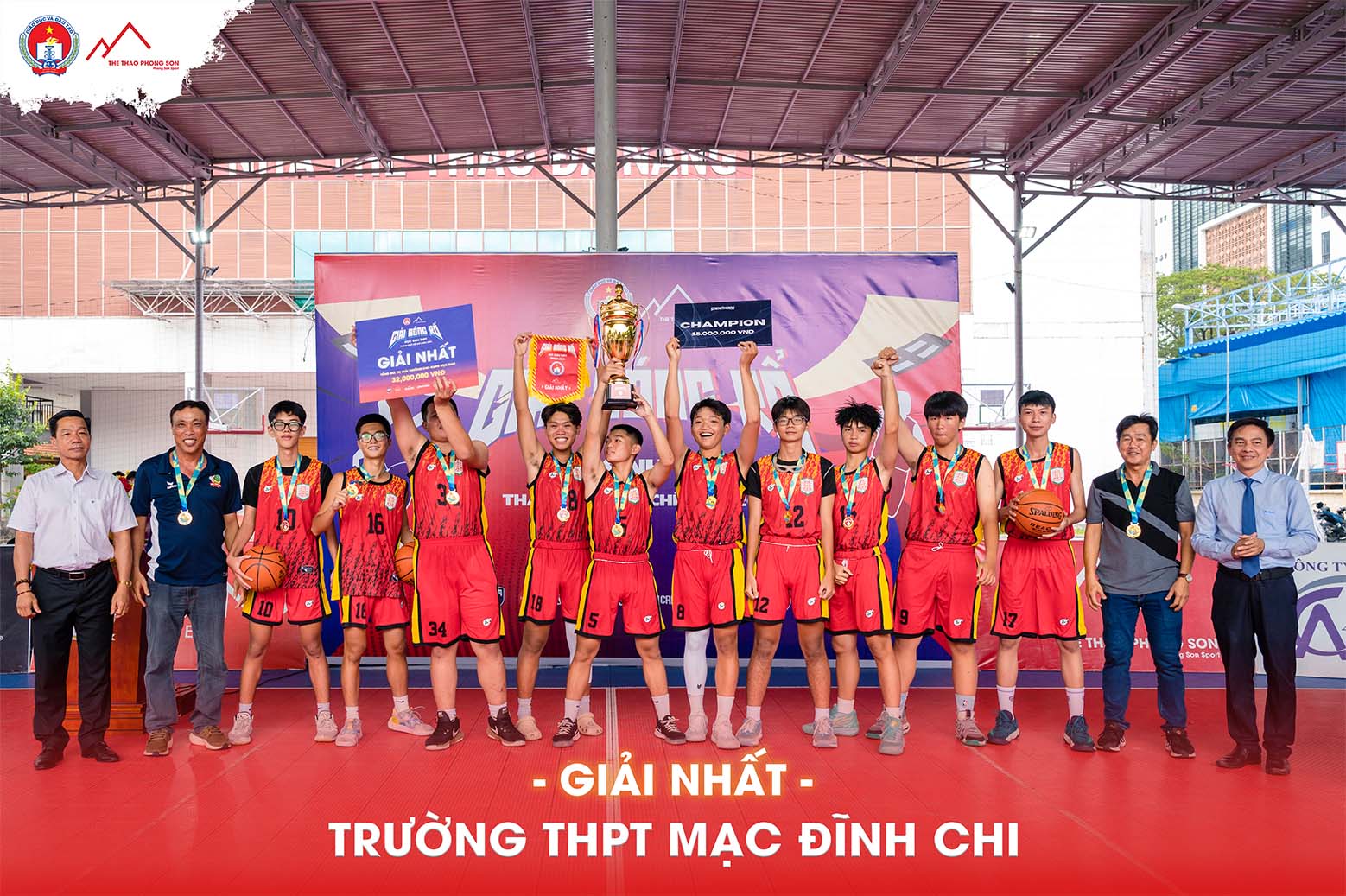 Giải bóng rổ học sinh THPT 2024